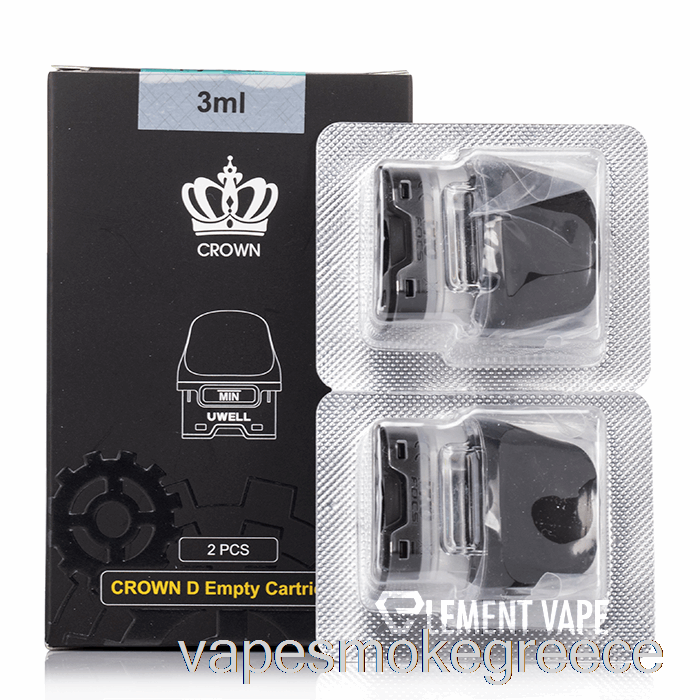 Vape Greece Uwell Crown D ανταλλακτικά Pods 0,8ohm Crown D Pods